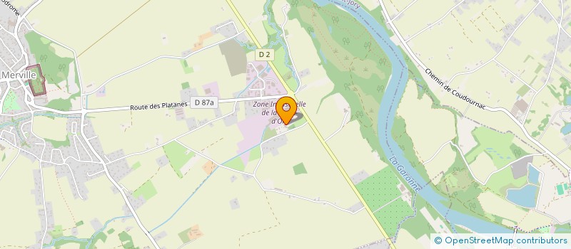 localisation de l'entreprise SERVICE OXYGENE 31 à MERVILLE