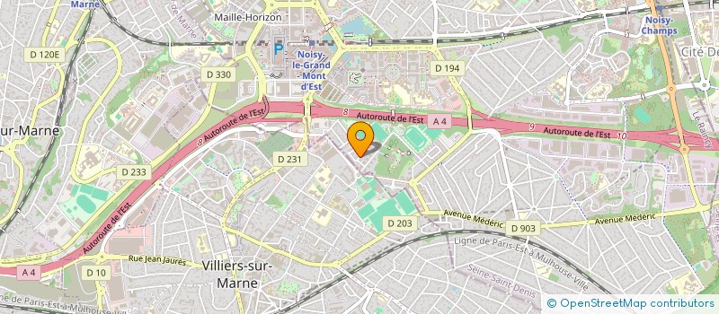 localisation de l'entreprise SERVICE PARFAIT CONSULTING  NOISY-LE-GRAND