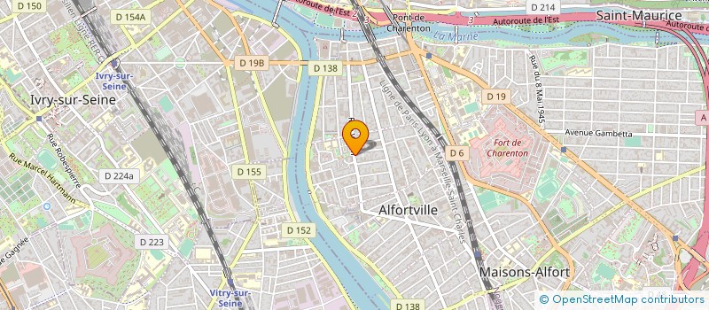 localisation de l'entreprise SERVICE PARISIEN DE PONCAGE à ALFORTVILLE