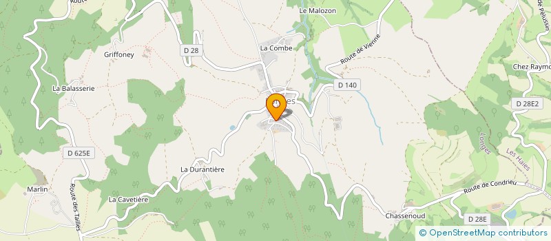 localisation de l'entreprise SERVICE PASCAL  LONGES