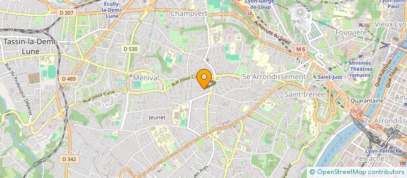 localisation de l'entreprise SERVICE PASSERAT à LYON