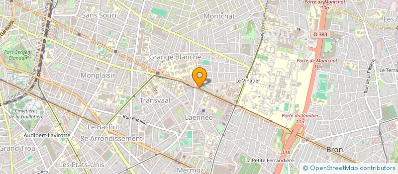 localisation de l'entreprise SERVICE PATRIMOINE PRET  LYON