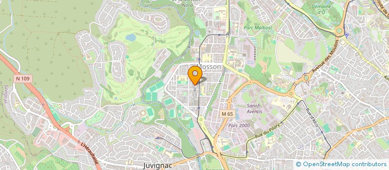 localisation de l'entreprise SERVICE PB  MONTPELLIER