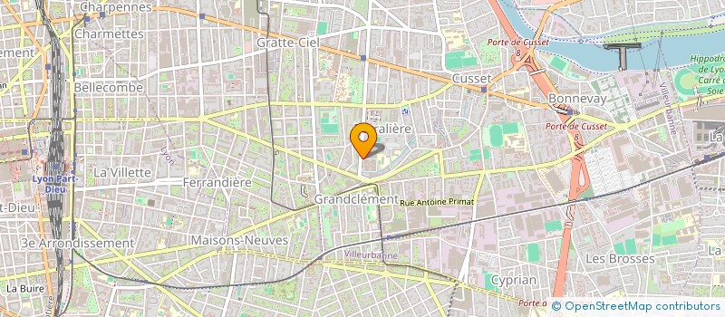 localisation de l'entreprise SERVICE PHOENIX INFINITY  VILLEURBANNE