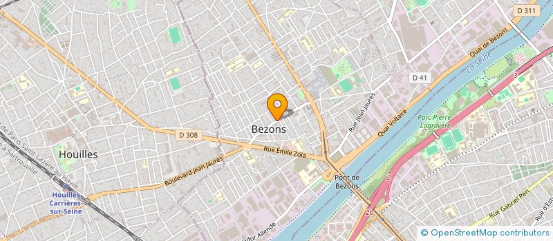 localisation de l'entreprise SERVICE PHOTO 95  BEZONS