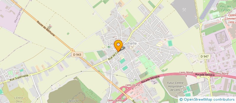 localisation de l'entreprise SERVICE PIECES AUTO 62  LOOS-EN-GOHELLE