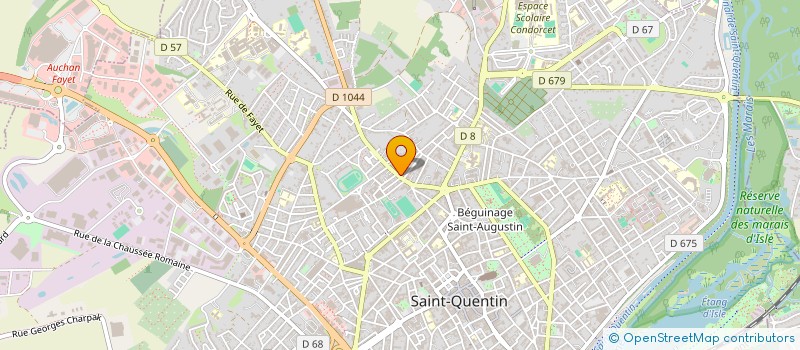 localisation de l'entreprise SERVICE PIZZA à SAINT QUENTIN