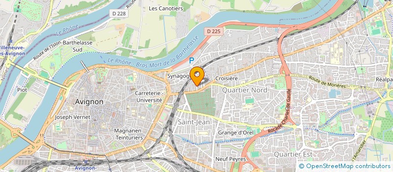 localisation de l'entreprise SERVICE PLUS  AVIGNON