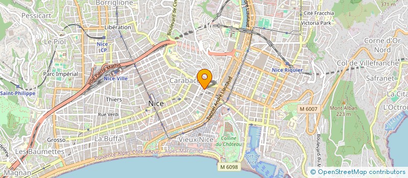 localisation de l'entreprise SERVICE PLUS  NICE