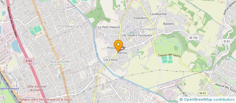 localisation de l'entreprise SERVICE PLUS à LAUNAGUET