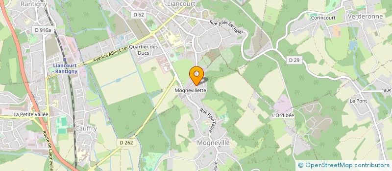 localisation de l'entreprise SERVICE PLUS PARIS BANLIEU  MOGNEVILLE