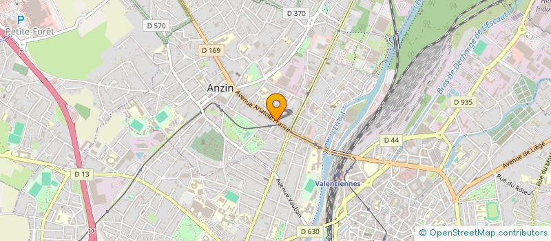 localisation de l'entreprise SERVICE PLUS-PROFESSIONNELS DE LA MOTO  ANZIN