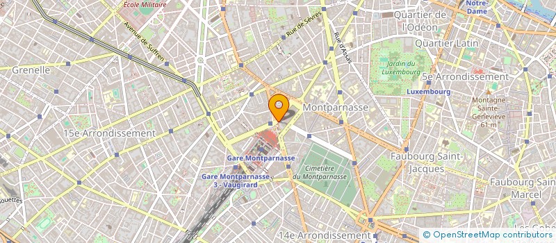 localisation de l'entreprise SERVICE PLUS RECEPTION à PARIS