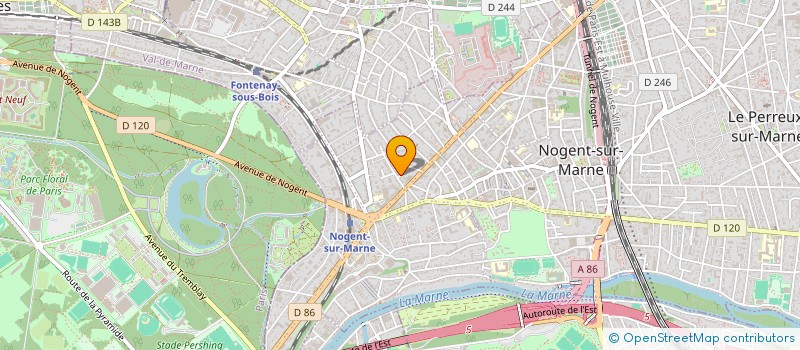 localisation de l'entreprise SERVICE POELE SOLUTIONS (SPS)  NOGENT-SUR-MARNE