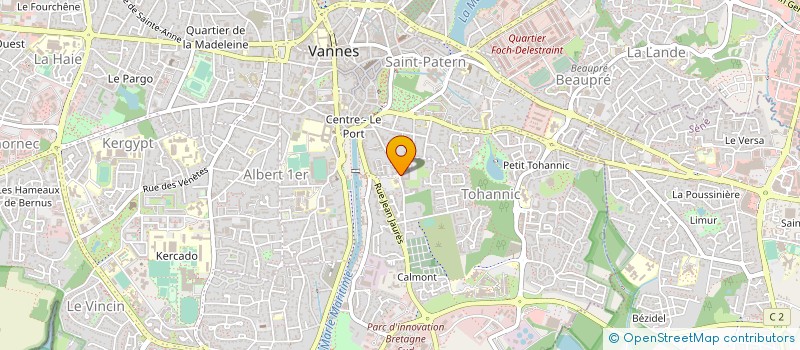 localisation de l'entreprise SERVICE POPULAIRE à VANNES