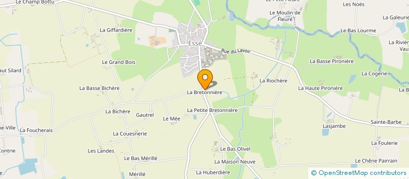 localisation de l'entreprise SERVICE POSE AMENAGEMENT MATERIAUX ELABORES  ESSE