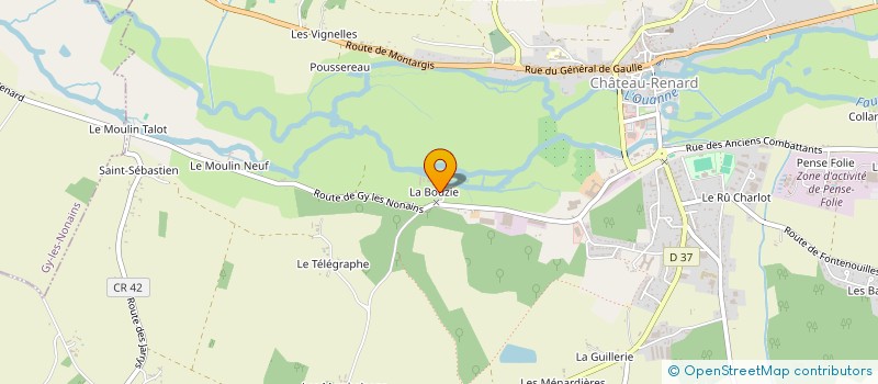 localisation de l'entreprise SERVICE POSE RENOVATION FRANCE à CHATEAU-RENARD