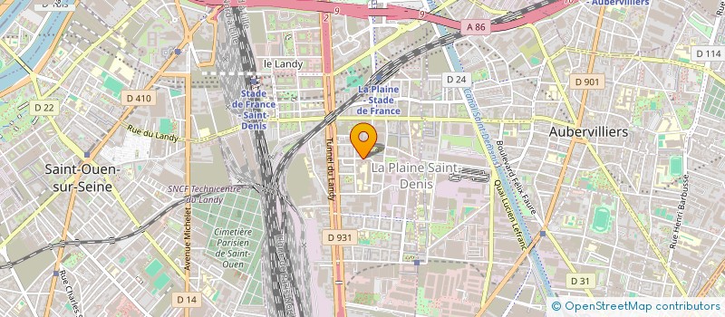 localisation de l'entreprise SERVICE PRESTATION GARDIENNAGE FRANCE -  S P C F  SARL  SAINT-DENIS