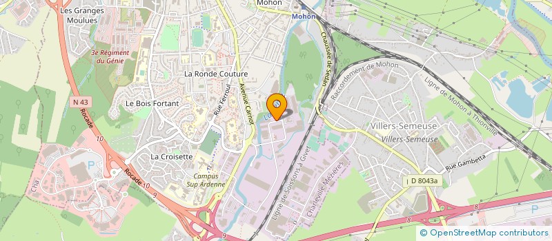 localisation de l'entreprise SERVICE PRO & AMIANTE à CHARLEVILLE-MEZIERES