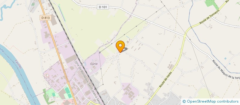 localisation de l'entreprise SERVICE PRO GBZ  TONNEINS