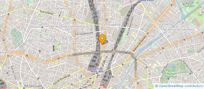 localisation de l'entreprise SERVICE PRO INTER NETTOYAGE  PARIS