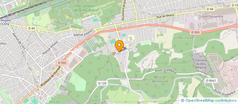 localisation de l'entreprise SERVICE PRO MAX  VAUJOURS