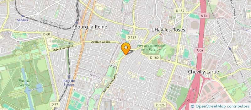 localisation de l'entreprise SERVICE PRO NETTOYAGE  L'HAY-LES-ROSES