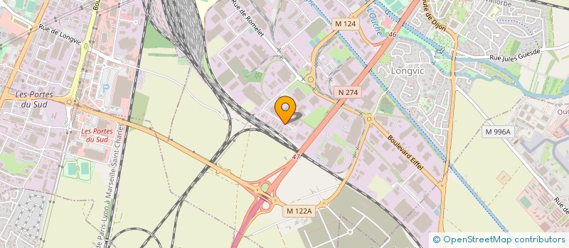 localisation de l'entreprise SERVICE PRODUITS HYDRAULIQUES DEVELOPPEMENT à LONGVIC