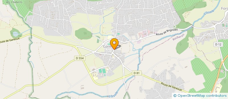 localisation de l'entreprise SERVICE PROPRETE à BRIGNOLES
