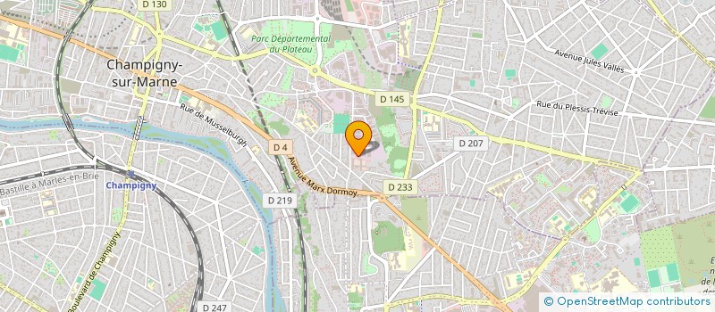 localisation de l'entreprise SERVICE PROPRETE ET ENVIRONNEMENT à CHAMPIGNY-SUR-MARNE