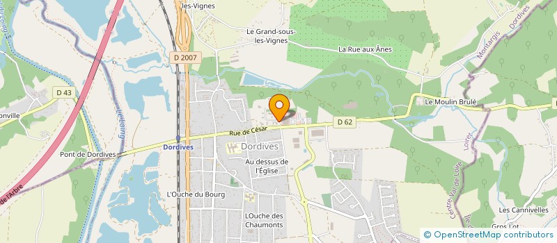 localisation de l'entreprise SERVICE QUALITE AUTO SARL  DORDIVES
