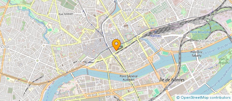 localisation de l'entreprise SERVICE QUARANTE QUATRE à NANTES