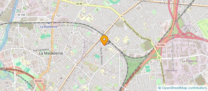 localisation de l'entreprise SERVICE RELAIS SANTE  MARCQ-EN-BARUL
