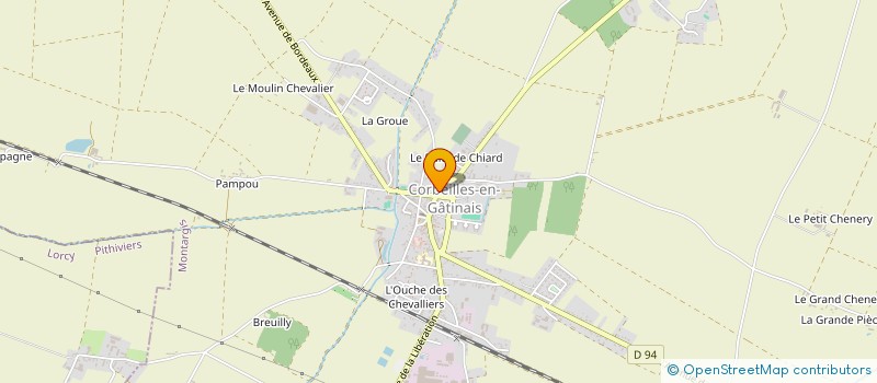 localisation de l'entreprise SERVICE REMP AGR GATINAI à CORBEILLES