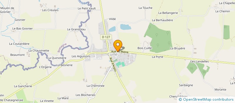 localisation de l'entreprise SERVICE REMPL CUILLE à CUILLE