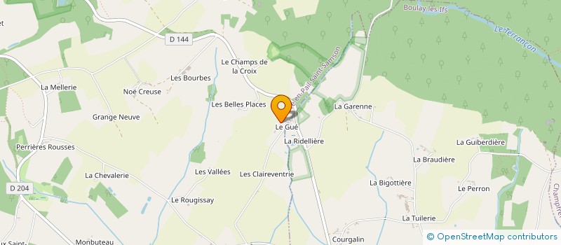 localisation de l'entreprise SERVICE REMPL PRE-EN-PAIL  PRE-EN-PAIL-SAINT-SAMSON