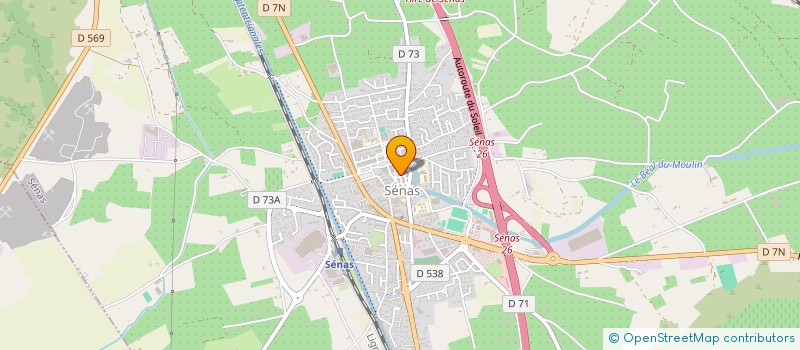 localisation de l'entreprise SERVICE REMPLACEMENT BOUCHES DU RHONE  SENAS