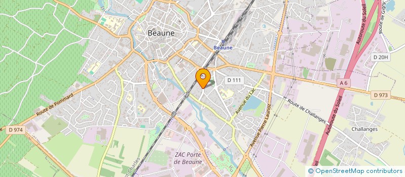 localisation de l'entreprise SERVICE REMPLACEMENT COTE VITICOLE à BEAUNE