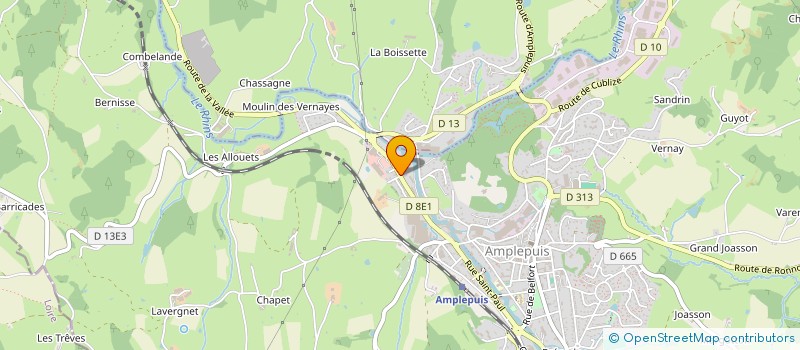localisation de l'entreprise SERVICE REMPLACEMENT MT BEAUJOLAIS à AMPLEPUIS