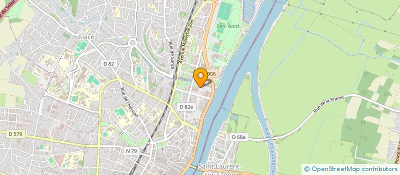 localisation de l'entreprise SERVICE REMPLACEMENT SAONE ET LOIRE à MACON