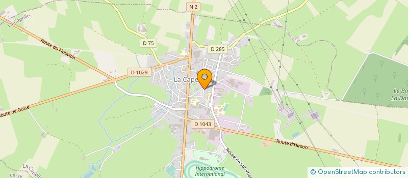 localisation de l'entreprise SERVICE REMPLACEMENT THIERACHE à LA CAPELLE