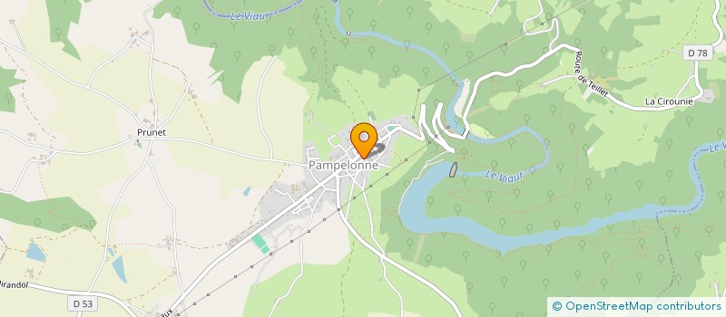 localisation de l'entreprise SERVICE REMPLACEMENT VETERINAIRE  PAMPELONNE