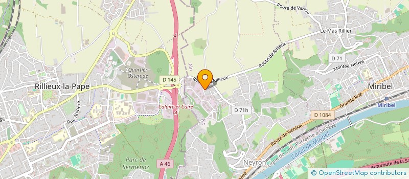 localisation de l'entreprise SERVICE RENOV CARRELAGE  NEYRON