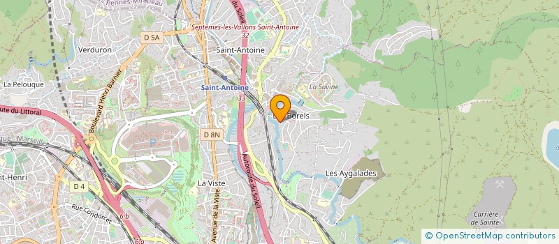 localisation de l'entreprise SERVICE RESEAUX TELECOM INGENIERIE à MARSEILLE