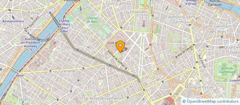 localisation de l'entreprise SERVICE RESTAUR DE L'UNESCO à PARIS