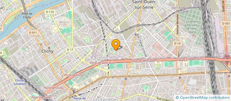 localisation de l'entreprise SERVICE SECURITE REACTION RAPIDE à SAINT-OUEN-SUR-SEINE