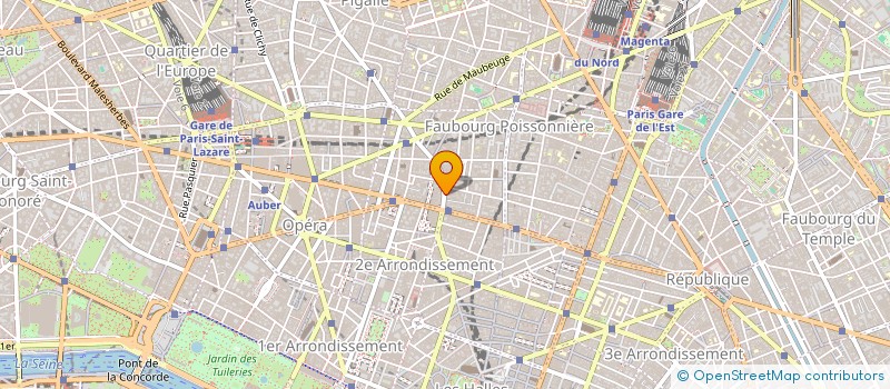 localisation de l'entreprise SERVICE SOCIETES COURSES PARISIENNES... à PARIS