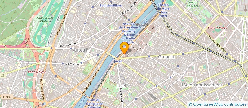 localisation de l'entreprise SERVICE SYSTEME D'INFORMATION MUTUALISES DES ARS à PARIS