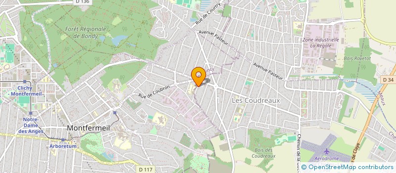 localisation de l'entreprise SERVICE TAXI  CHELLES