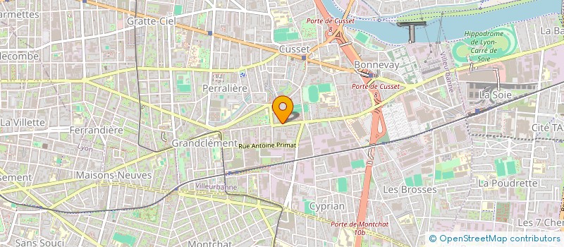 localisation de l'entreprise SERVICE TAXI SNI  VILLEURBANNE